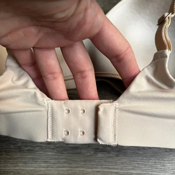Soma Enbliss Wireless Comfort T Shirt Bra Pale Sand Beige Sz 34C - Picture 6 of 11